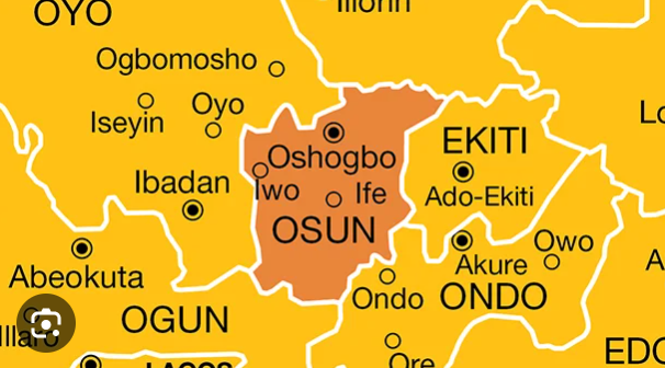 Osun State Map DvRitr