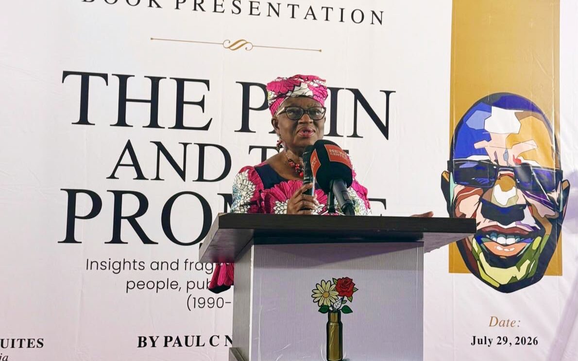 Director General Of The World Trade Organisation WTO Ngozi Okonjo Iweala Speaking At The Book Launch E1785424028667 SMh0c9
